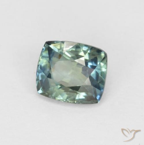 Zafiro Multicolor natural de 1.19 ct, Forma Cojín, VVS-VS