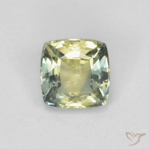 Zafiro Multicolor natural de 0.66 ct, Forma Cojín, VS