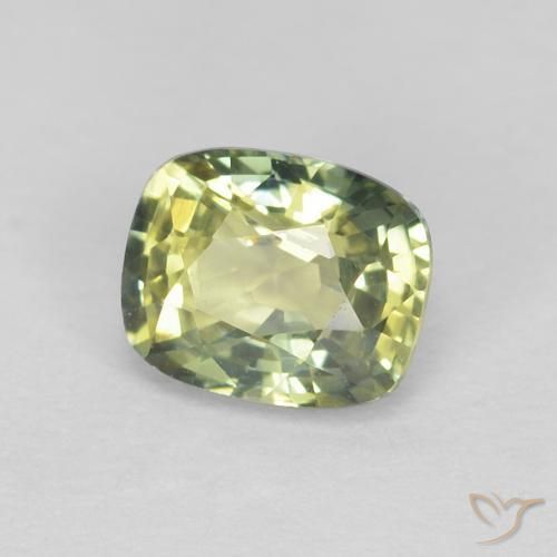 Zafiro Multicolor natural de 0.73 ct, Forma Cojín, VVS