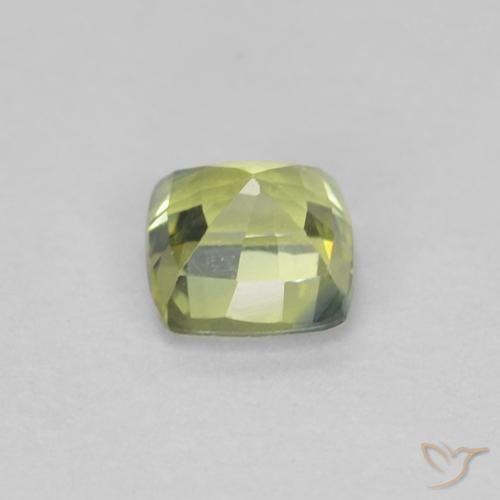 Zafiro Multicolor natural de 0.51 ct, Forma Cojín, VVS-VS