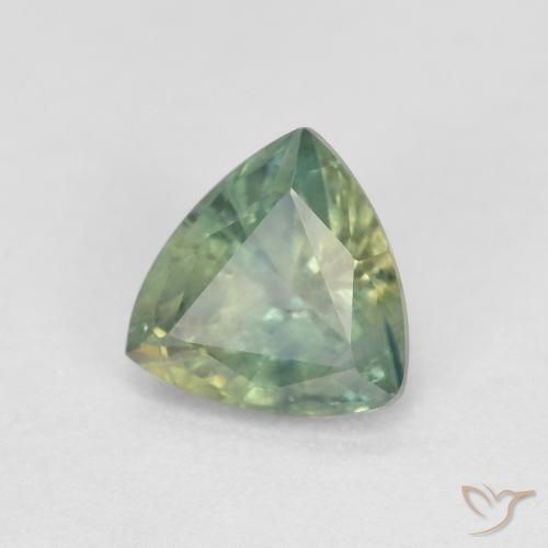 Zafiro Multicolor natural de 0.96 ct, Trillón, VS