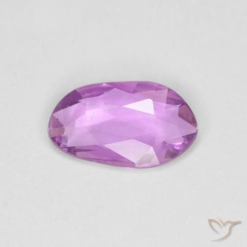 0.65ct Natural Púrpura medio Zafiro, Elegante, VS