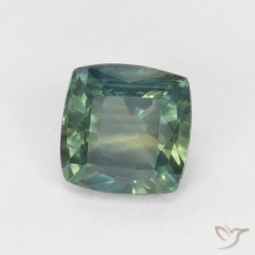 Zafiro Multicolor natural de 1.14 ct, Forma Cojín, VVS-VS