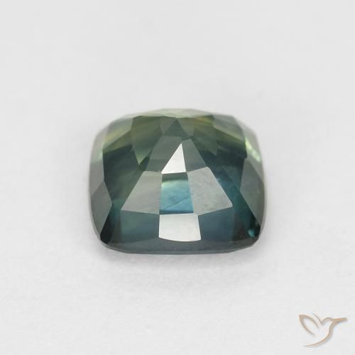 Zafiro Multicolor natural de 1.14 ct, Forma Cojín, VVS-VS