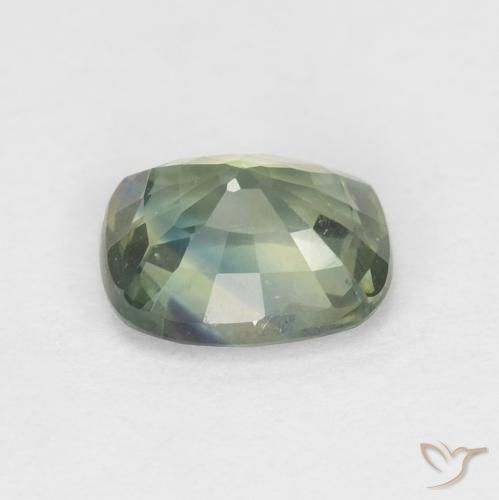 Zafiro Multicolor natural de 1.40 ct, Forma Cojín, VS