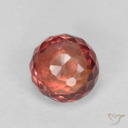 0.41ct Natural Rosado frambuesa Zafiro, Redondo, VVS-VS