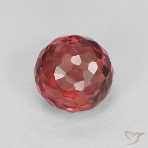 0.39ct Natural Intense Reddish Pink Zafiro, Redondo, VVS-VS