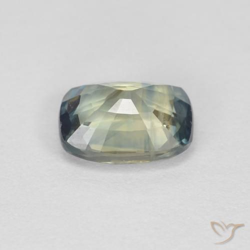 Zafiro Multicolor natural de 1.07 ct, Forma Cojín, VS-SI