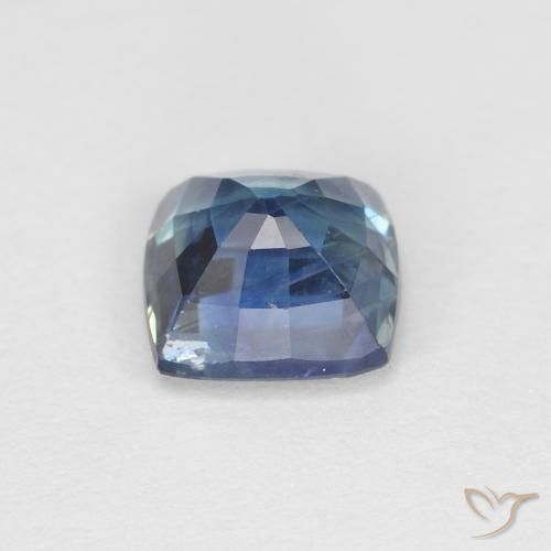 Zafiro Cerceta natural de 0.97 ct, Forma Cojín, VS-SI
