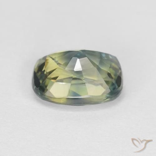 Zafiro Multicolor natural de 1.18 ct, Forma Cojín, VS-SI