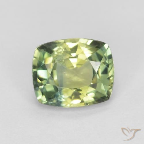1.16ct Natural Multicolor Zafiro, Forma Cojín, VS