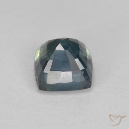 Zafiro Cerceta natural de 1.21 ct, Forma Cojín, VS