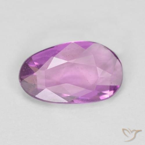 0.55ct Natural Rosado púrpura real Zafiro, Elegante, VVS