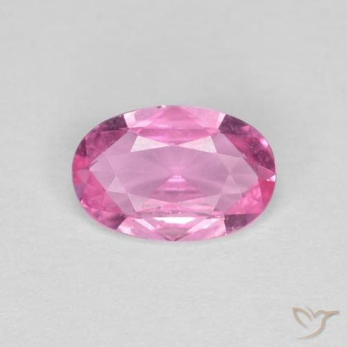 0.42ct Natural Rosa Zafiro, Ovalada, VVS