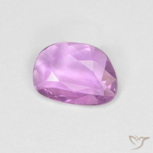 Zafiro Medium Light-Purple natural de 0.60 ct, Elegante, VVS
