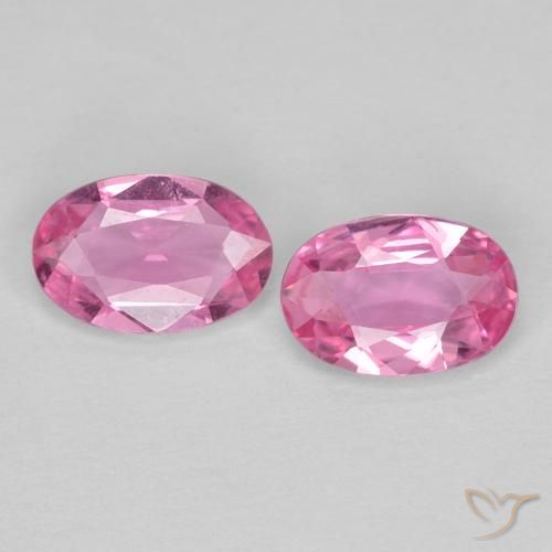0.80ctw Natural Rosado intenso Zafiro, Ovalada, VVS
