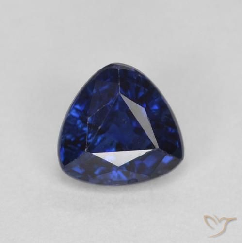 0.46ct Natural Azul crepúsculo Zafiro, Trillón, VS