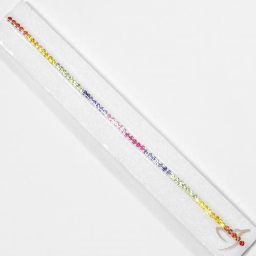 Gemas de Zafiro Multicolor natural de 5.27 ct, Redondo, VS