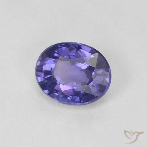 0.44ct Natural Rosado púrpura Zafiro, Ovalada, VVS