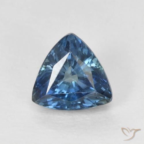 0.90ct Natural Cerceta Zafiro, Trillón, VS