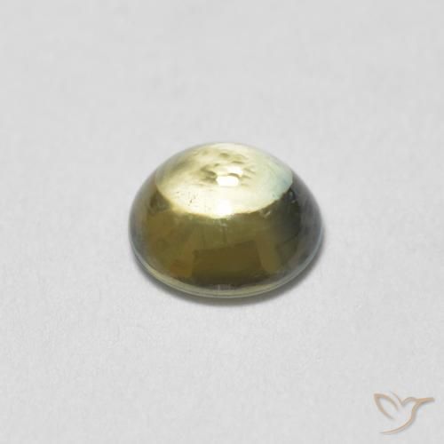 Zafiro Multicolor natural de 0.35 ct, Redondo, Transparente
