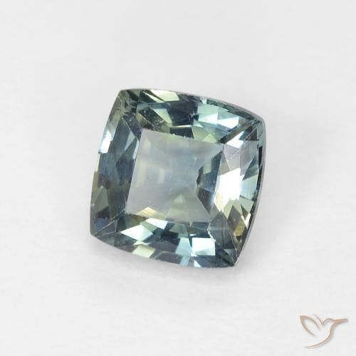 Zafiro Multicolor natural de 0.80 ct, Forma Cojín, VS