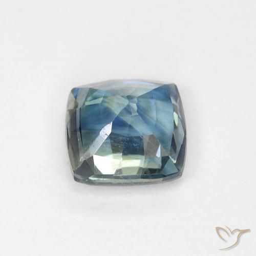 Zafiro Multicolor natural de 0.80 ct, Forma Cojín, VS