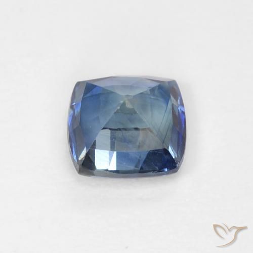 Zafiro Cerceta natural de 0.89 ct, Forma Cojín, VS