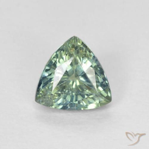 0.68ct Natural Cerceta Zafiro, Trillón, VS