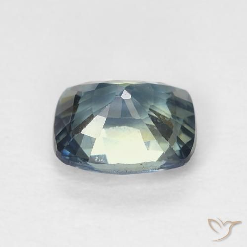 Zafiro Multicolor natural de 0.78 ct, Forma Cojín, VVS-VS
