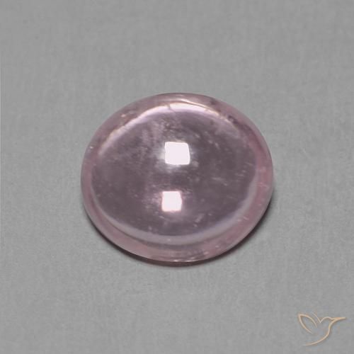 0.54ct Natural Púrpura claro Zafiro, Ovalada, Transparente