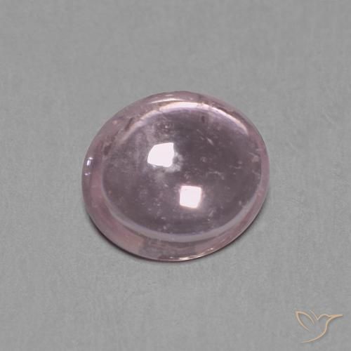 Zafiro Púrpura claro natural de 0.54 ct, Ovalada, Transparente
