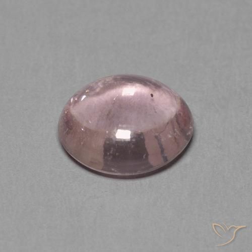 Zafiro Púrpura claro natural de 0.54 ct, Ovalada, Transparente