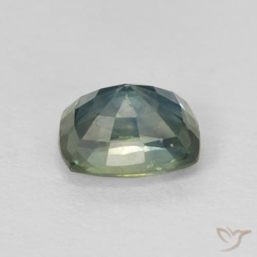 Zafiro Multicolor natural de 0.82 ct, Forma Cojín, VVS-VS