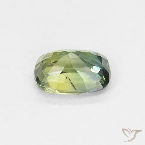 Zafiro Multicolor natural de 0.63 ct, Forma Cojín, VS