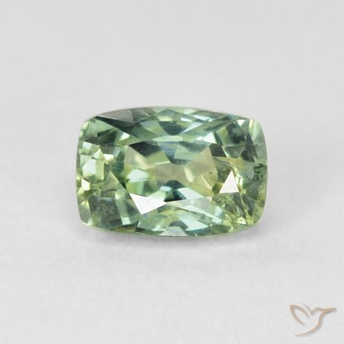 0.94ct Natural Multicolor Zafiro, Forma Cojín, VS
