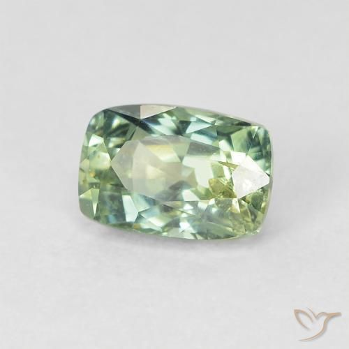 Zafiro Multicolor natural de 0.94 ct, Forma Cojín, VS
