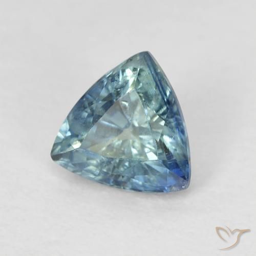 Zafiro Cerceta natural de 0.62 ct, Trillón, VS