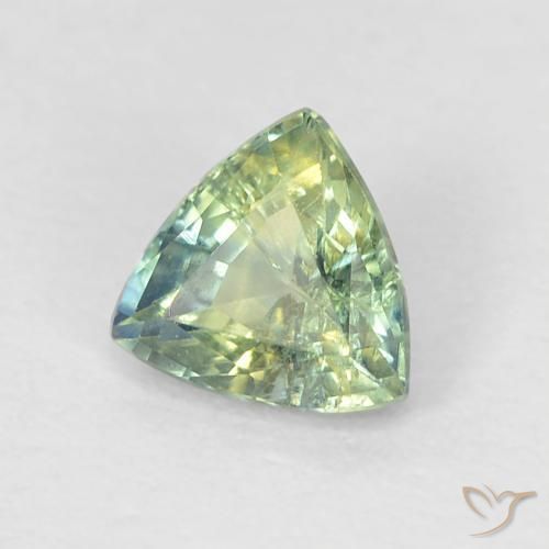 Zafiro Multicolor natural de 0.62 ct, Trillón, VS