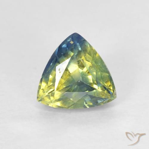 0.82ct Natural Multicolor Zafiro, Trillón, VS