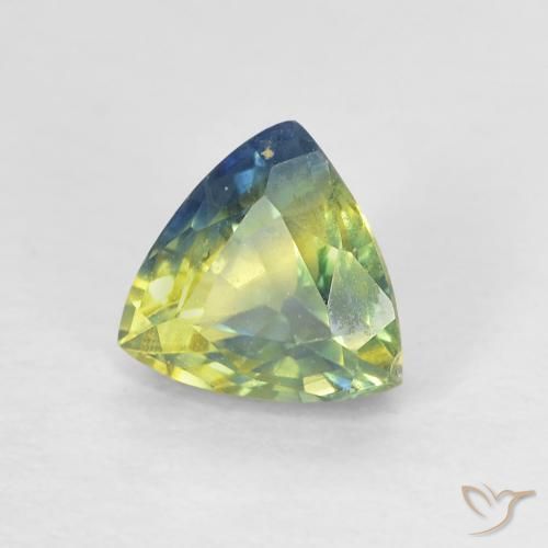 Zafiro Multicolor natural de 0.82 ct, Trillón, VS