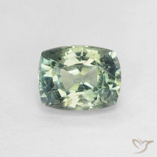 0.62ct Natural Multicolor Zafiro, Forma Cojín, VS