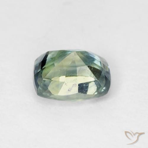 Zafiro Multicolor natural de 0.62 ct, Forma Cojín, VS