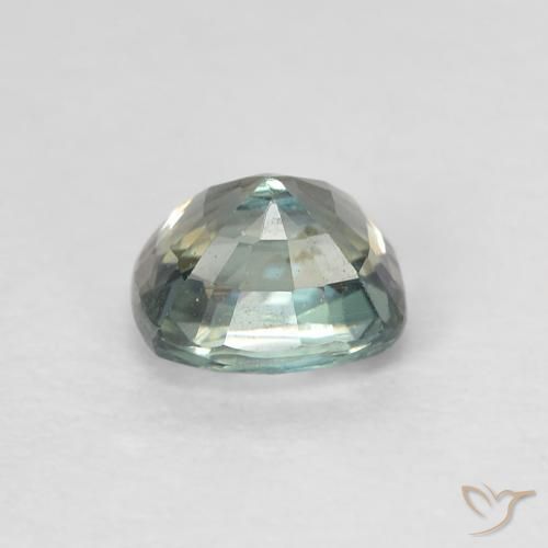 Zafiro Multicolor natural de 0.79 ct, Forma Cojín, VVS-VS