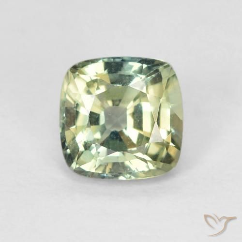 0.90ct Natural Multicolor Zafiro, Forma Cojín, VVS-VS