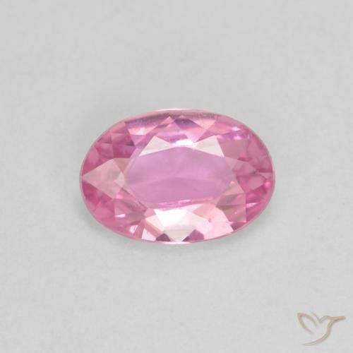 0.45ct Natural Rosa Zafiro, Ovalada, VVS