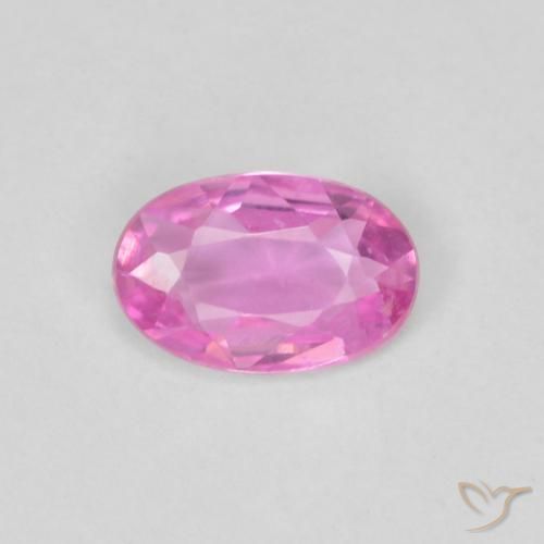 0.36ct Natural Púrpura medio Zafiro, Ovalada, VVS-VS