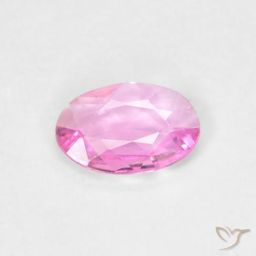 0.34ct Natural Púrpura medio Zafiro, Ovalada, VVS