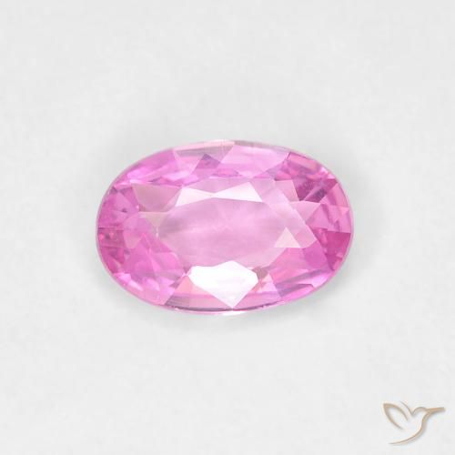 0.40ct Natural Púrpura intenso Zafiro, Ovalada, VVS