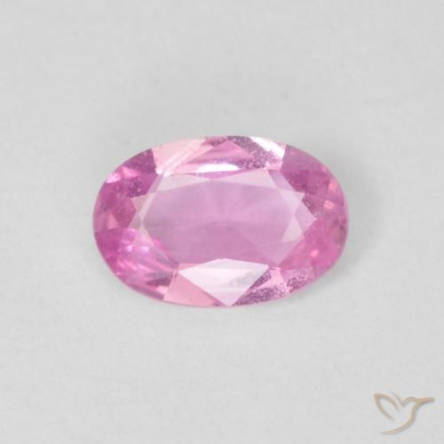 0.38ct Natural Rosa Zafiro, Ovalada, VS